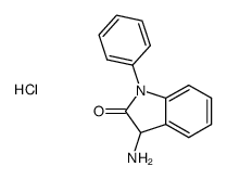 3-amino-1-phenylindolin-2-one hydrochloride Structure