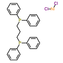 [1,3-Bis(diphenylphosphino)propane]nickel(II) chloride Structure