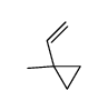 1-ethenyl-1-methylcyclopropane结构式