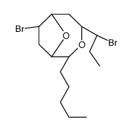 (1S,2S,6R,7R)-7-bromo-4-(1-bromopropyl)-2-pentyl-3,9-dioxabicyclo[4.2.1]nonane Structure