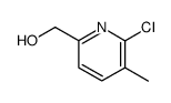 5-methyl-6-chloro-2-pyridinemethanol Structure