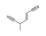 4-methylpent-2-enedinitrile结构式