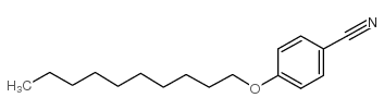 4-DECYLOXY-BENZONITRILE structure