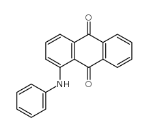 9,10-Anthracenedione,1-(phenylamino)- Structure