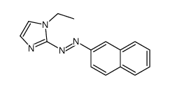 (1-ethylimidazol-2-yl)-naphthalen-2-yldiazene Structure