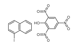 1-iodonaphthalene-picric acid complex Structure