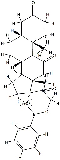 17,21-[(Phenylboranediyl)bisoxy]-5β-pregnane-3,11,20-trione picture