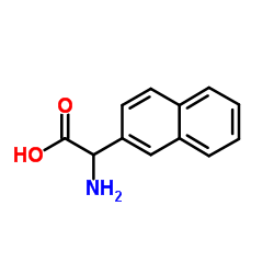 Amino(2-naphthyl)acetic acid Structure