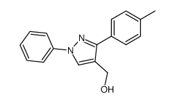 (1-PHENYL-3-P-TOLYL-1H-PYRAZOL-4-YL)METHANOL Structure