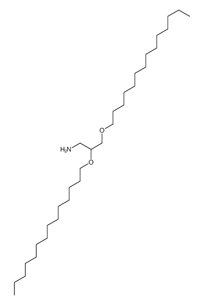 2,3-di(tetradecoxy)propan-1-amine结构式