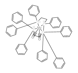 carbon monoxide,2-diphenylphosphaniumylethyl(diphenyl)phosphanium,molybdenum Structure