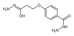 4-(3-hydrazinyl-3-oxopropoxy)benzohydrazide 结构式