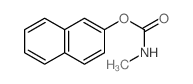 2-Naphthalenol, methylcarbamate Structure