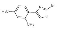 2-溴-4-(2,4-二甲基苯基)噻唑结构式