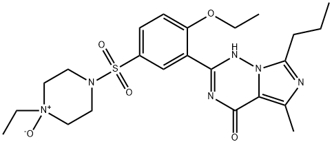 Vardenafil N-oxide structure