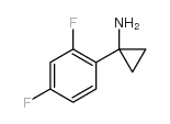 1-(2,4-二氟苯基)-环丙胺结构式