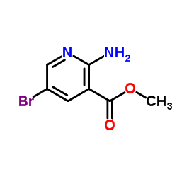 Methyl 2-amino-5-bromonicotinate structure