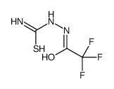 1-TRIFLUOROACETYL-4-THIOSEMICARBAZIDE结构式