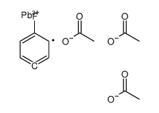 [diacetyloxy-(4-fluorophenyl)plumbyl] acetate结构式