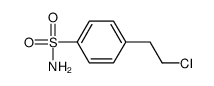 4-(2-CHLORO-ETHYL)BENZENESULFONAMIDE structure