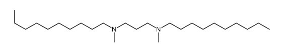 N,N'-didecyl-N,N'-dimethylpropane-1,3-diamine Structure