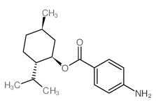 [(1R,2S,5R)-5-methyl-2-propan-2-yl-cyclohexyl] 4-aminobenzoate picture