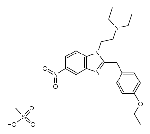 etonitazene methanesulfonate structure