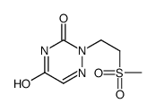 2-(2-methylsulfonylethyl)-1,2,4-triazine-3,5-dione结构式