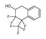 3,3,4-trifluoro-4-(trifluoromethyl)-1,2-dihydronaphthalen-2-ol Structure