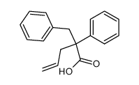 2-Benzyl-2-phenyl-4-pentensaeure结构式