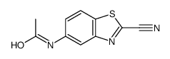 Acetamide, N-(2-cyano-5-benzothiazolyl)- (9CI) picture