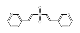 3-[(E)-2-(2-pyridin-3-ylethenylsulfonyl)ethenyl]pyridine Structure