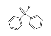 fluoro(diphenyl)-λ6-sulfanenitrile Structure