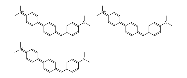 Malachite green, phosphotungstate Structure