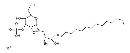 psychosine-3'-sulfate ester结构式