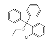 1-Chloro-2-(ethoxydiphenylmethyl)benzene结构式