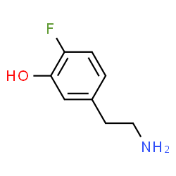 Phenol, 5-(2-aminoethyl)-2-fluoro- (9CI)结构式