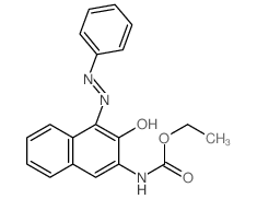 ethyl (NE)-N-[3-oxo-4-(2-phenylhydrazinyl)naphthalen-2-ylidene]carbamate Structure