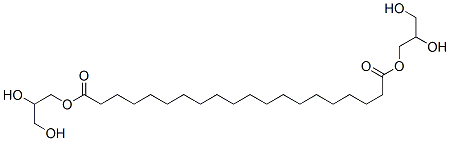 Icosanedioic acid bis(2,3-dihydroxypropyl) ester Structure