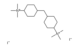 trimethyl-[4-[[4-(trimethylazaniumyl)cyclohexyl]methyl]cyclohexyl]azanium,diiodide结构式