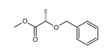 (S)-2-(苄氧基)丙酸甲酯结构式