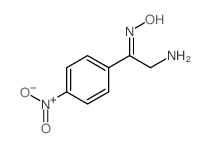 (NE)-N-[2-amino-1-(4-nitrophenyl)ethylidene]hydroxylamine结构式