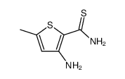 3-amino-5-methylthiophene-2-thiocarboxamide Structure