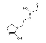 2-chloro-N-[2-(2-oxoimidazolidin-1-yl)ethyl]acetamide Structure