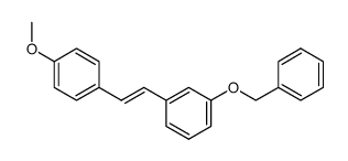 1-(benzyloxy)-3-(4-methoxystyryl)benzene Structure