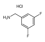 3,5-difluorobenzylamine hydrochloride Structure