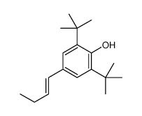 4-but-1-enyl-2,6-ditert-butylphenol Structure