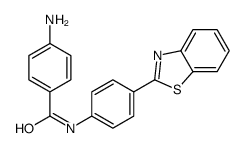 4-amino-N-[4-(1,3-benzothiazol-2-yl)phenyl]benzamide Structure