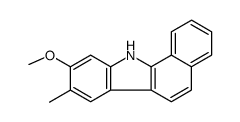 9-methoxy-8-methyl-11H-benzo[a]carbazole Structure