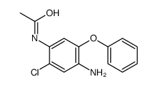 N-(4-amino-2-chloro-5-phenoxyphenyl)acetamide结构式